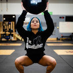 The Quadfather - Crop Hoodie