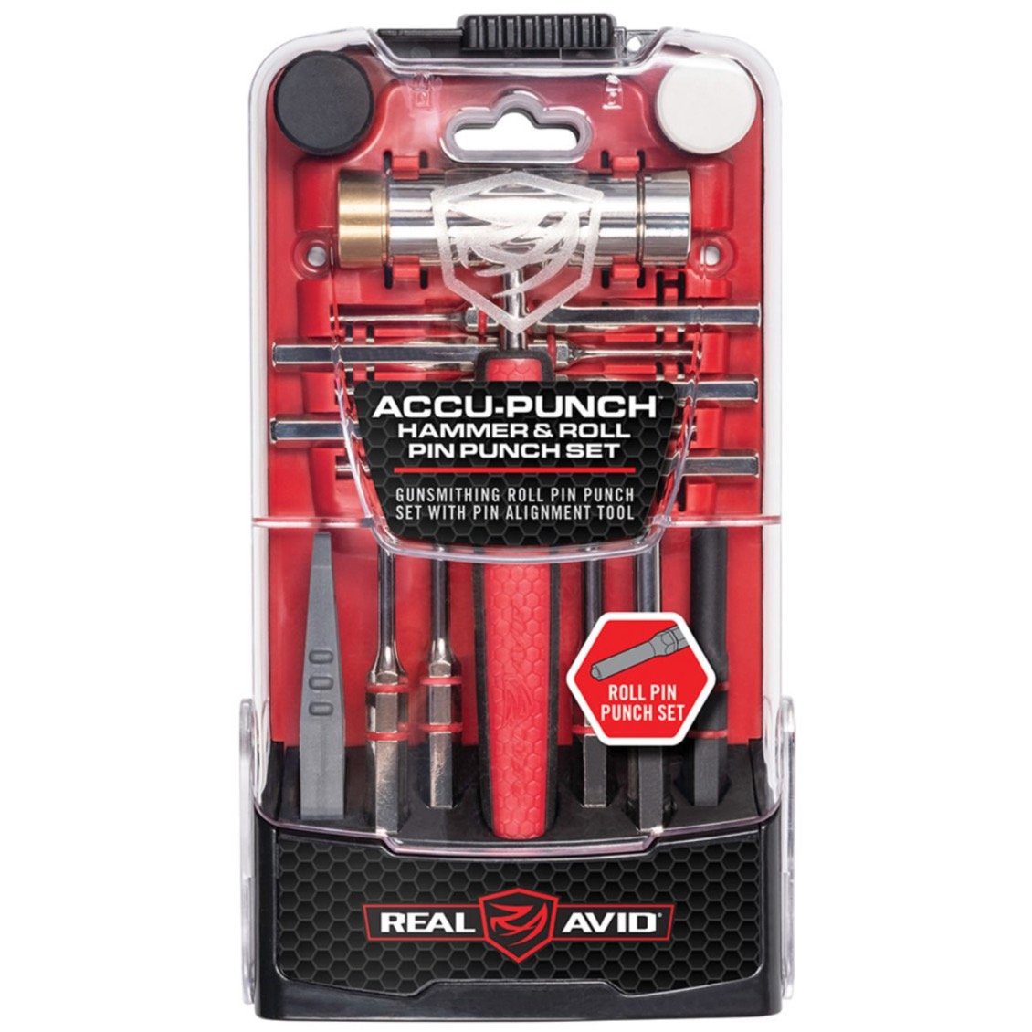 Accu-Punch™ Hammer & Roll Pin Punch Set
