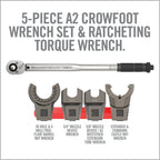 Master-Fit A2/AR15 Crowfoot Wrench Set