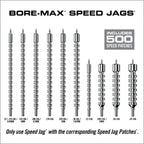 Bore-Max Speed Jags & Patches Multi-Cal Pack