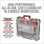 Bore-Max Master cleaning kit and mobile workstation