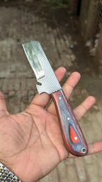 Skyvein Bull Cutter Knife 7" Handmade Carbon Steel Resin Handle - JW Steelcrafts