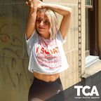 Thank you, I Squat - Crop Tee
