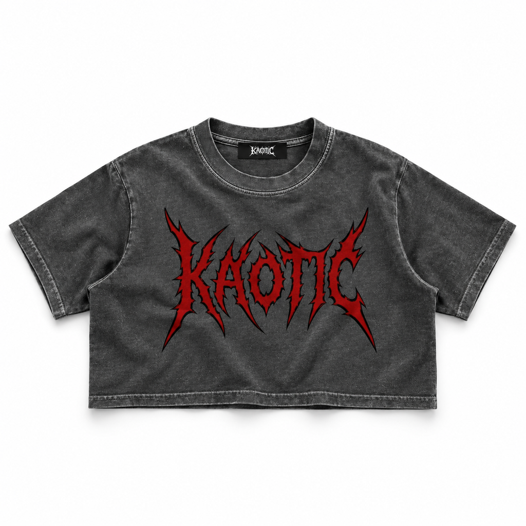 KAOTIC GOTHIC CROP TOP
