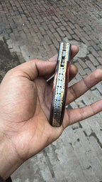Rosewood Trail Folder Knife 6" Handmade Rosewood Handle EDC Folder