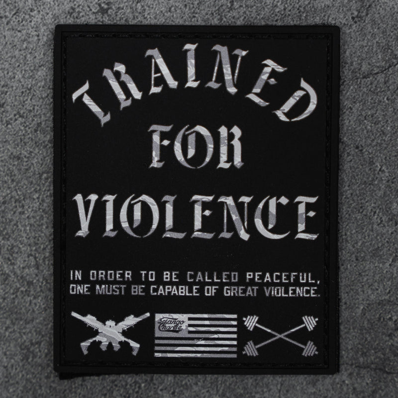 Trained For Violence - Patch