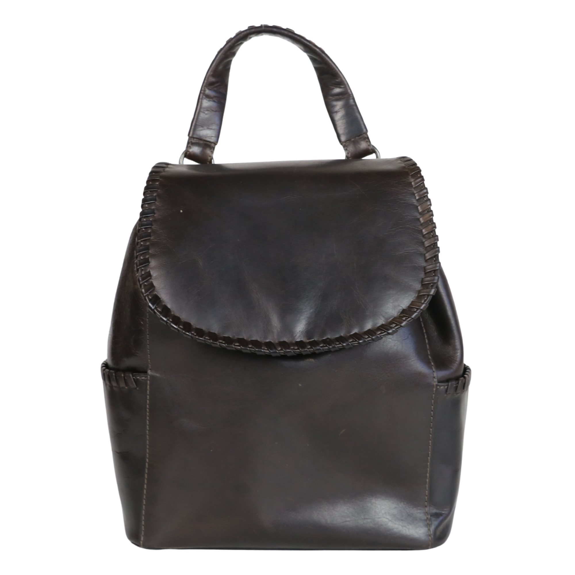Concealed Carry Allie Leather Backpack by Lady Conceal