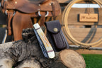 Timberline Folding Trapper Knife 8" Handmade Bone Handle Slipjoint EDC Pocket Knife