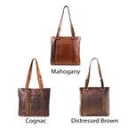 Concealed Carry Bella Leather Tote by Lady Conceal