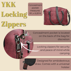 Concealed Carry Carly Satchel by Lady Conceal