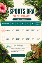 Y-Back Sports Bra | Loaded Leopard