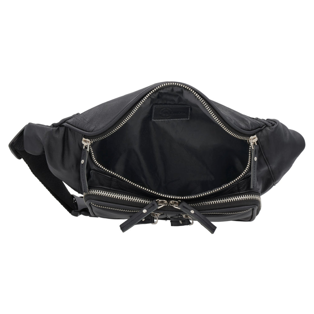 Concealed Carry Jessie Unisex Lambskin Belt Bag by DS Conceal