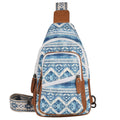 Concealed Carry Aztec Indie Canvas Sling by DS Conceal
