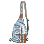 Concealed Carry Aztec Indie Canvas Sling by DS Conceal