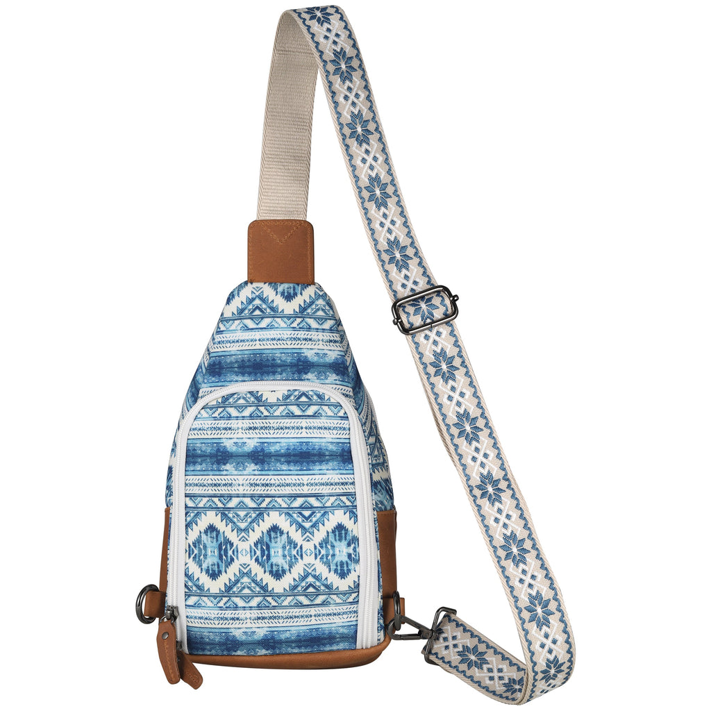 Concealed Carry Aztec Indie Canvas Sling by DS Conceal