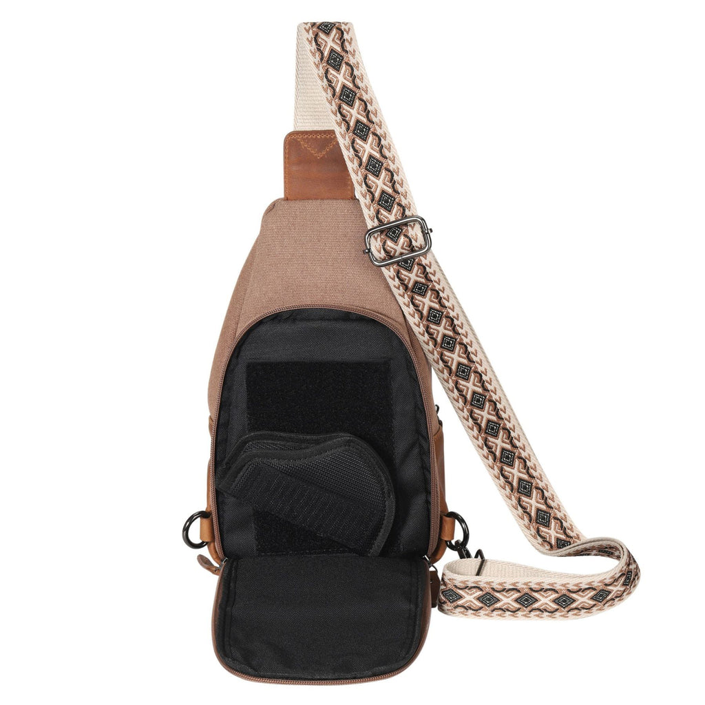 Concealed Carry Indie Canvas Sling by DS Conceal