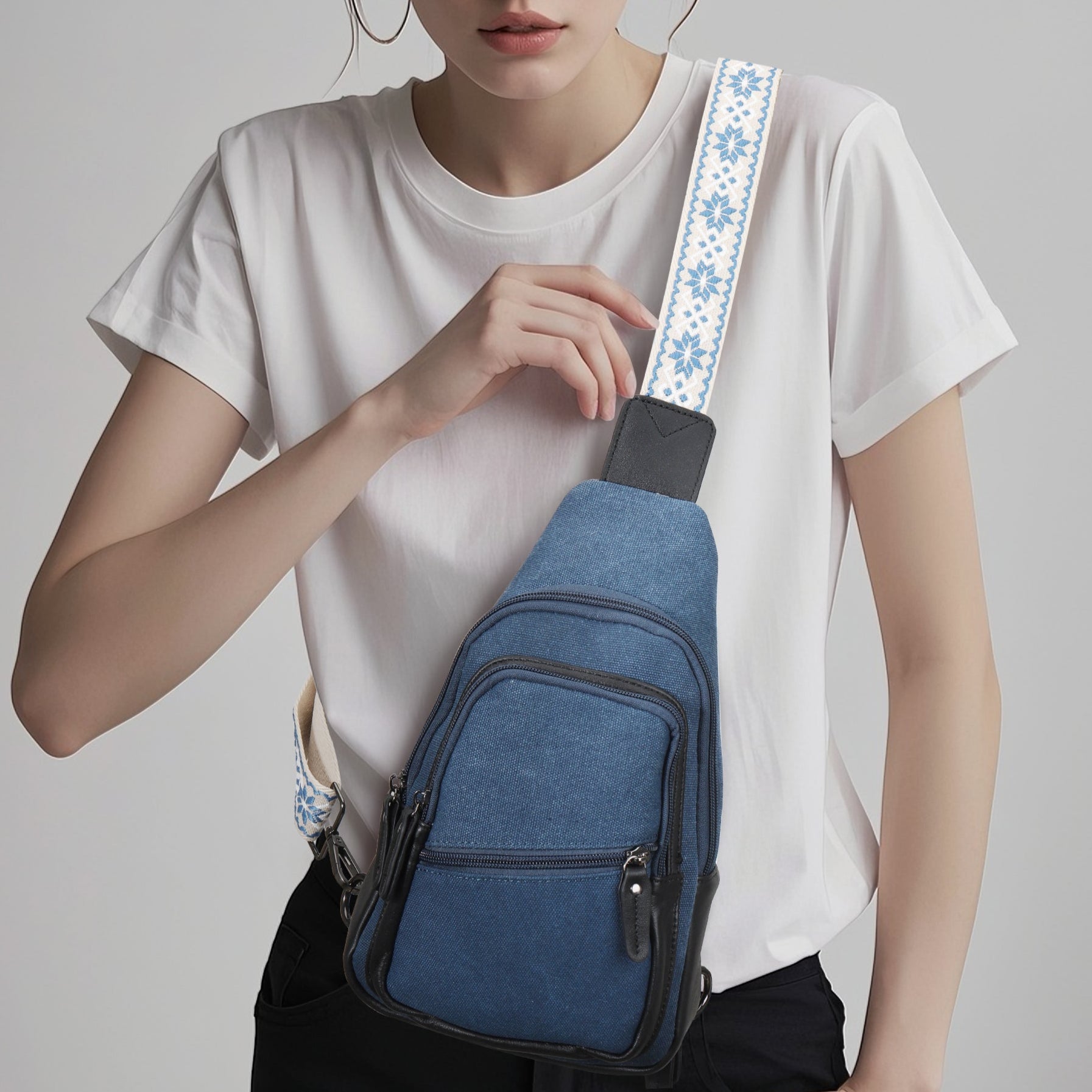 Concealed Carry Indie Canvas Sling by DS Conceal