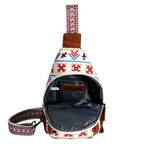 Concealed Carry Aztec Indie Canvas Sling by DS Conceal
