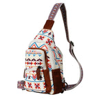 Concealed Carry Aztec Indie Canvas Sling by DS Conceal