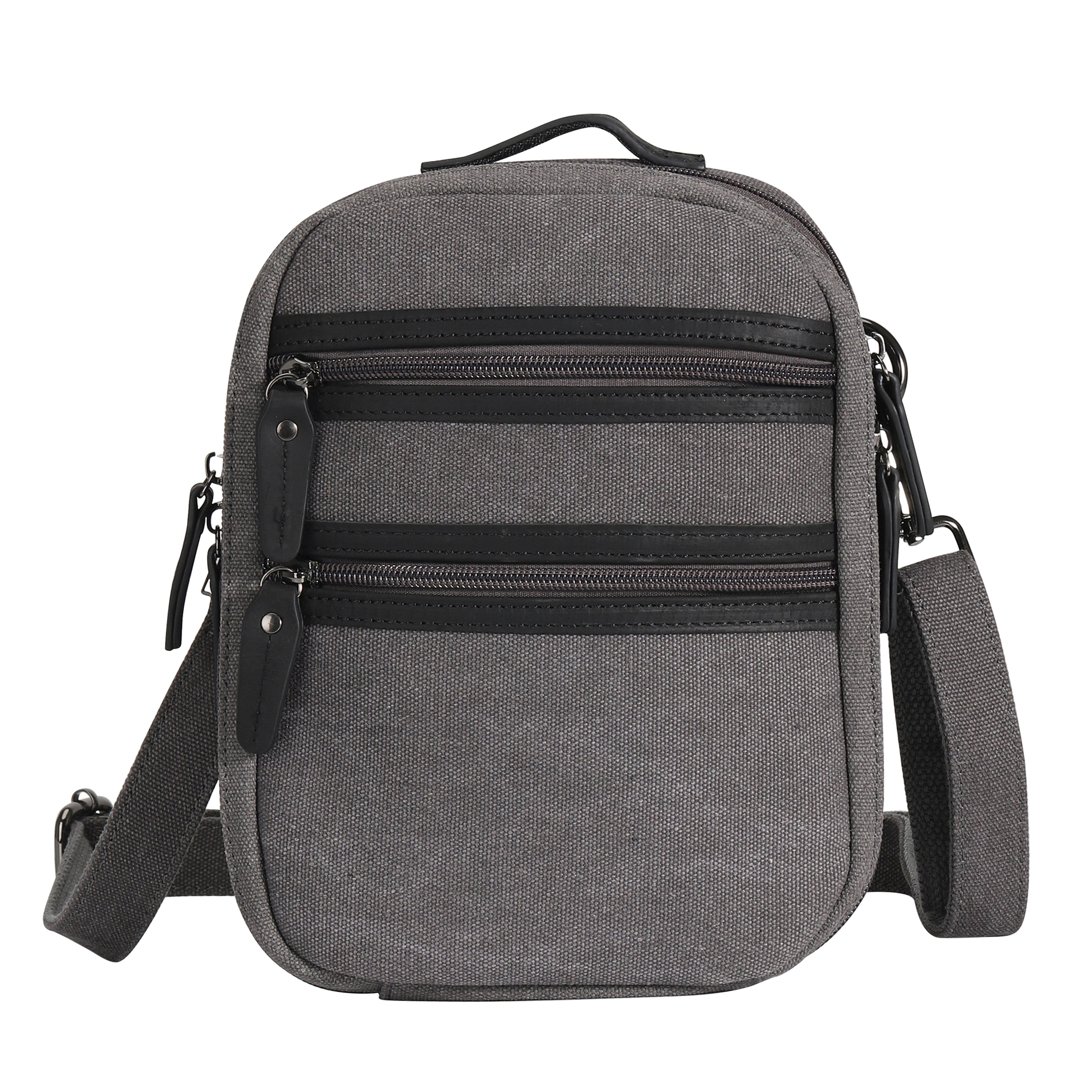 Concealed Carry Unisex Jax Canvas Crossbody by DS Conceal