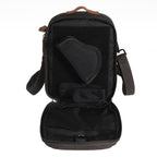 Concealed Carry Unisex Jax Canvas Crossbody by DS Conceal