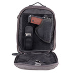 Concealed Carry Unisex Jax Canvas Crossbody by DS Conceal