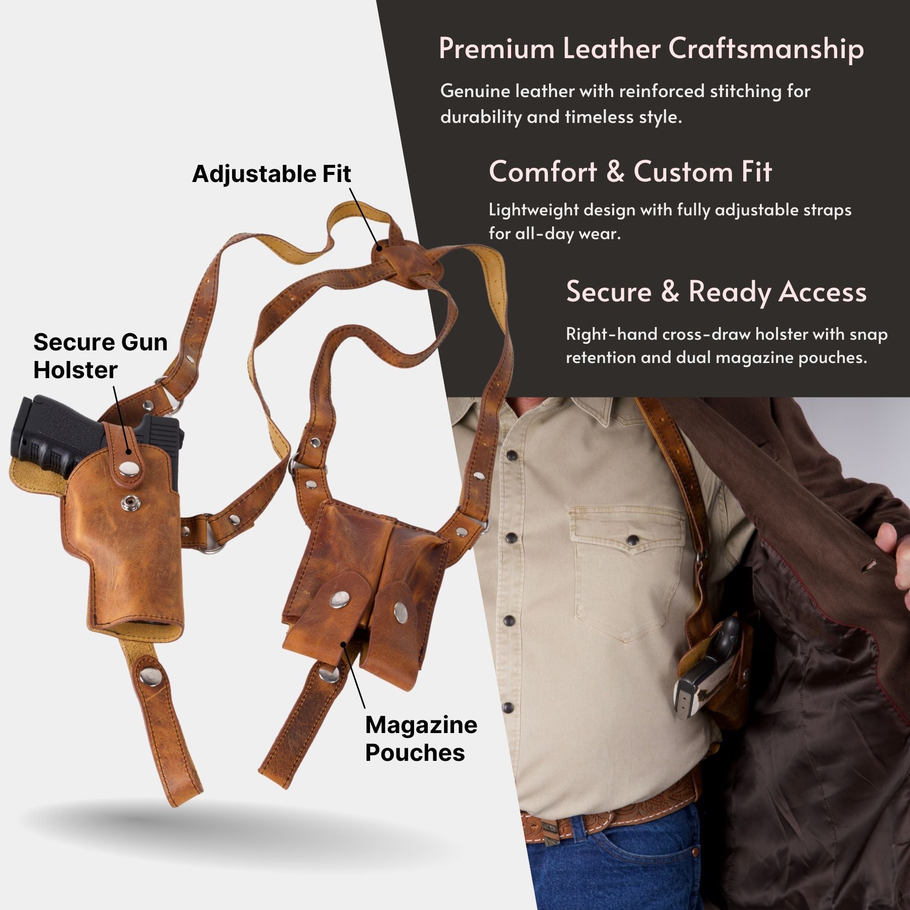 Leather Shoulder Holster