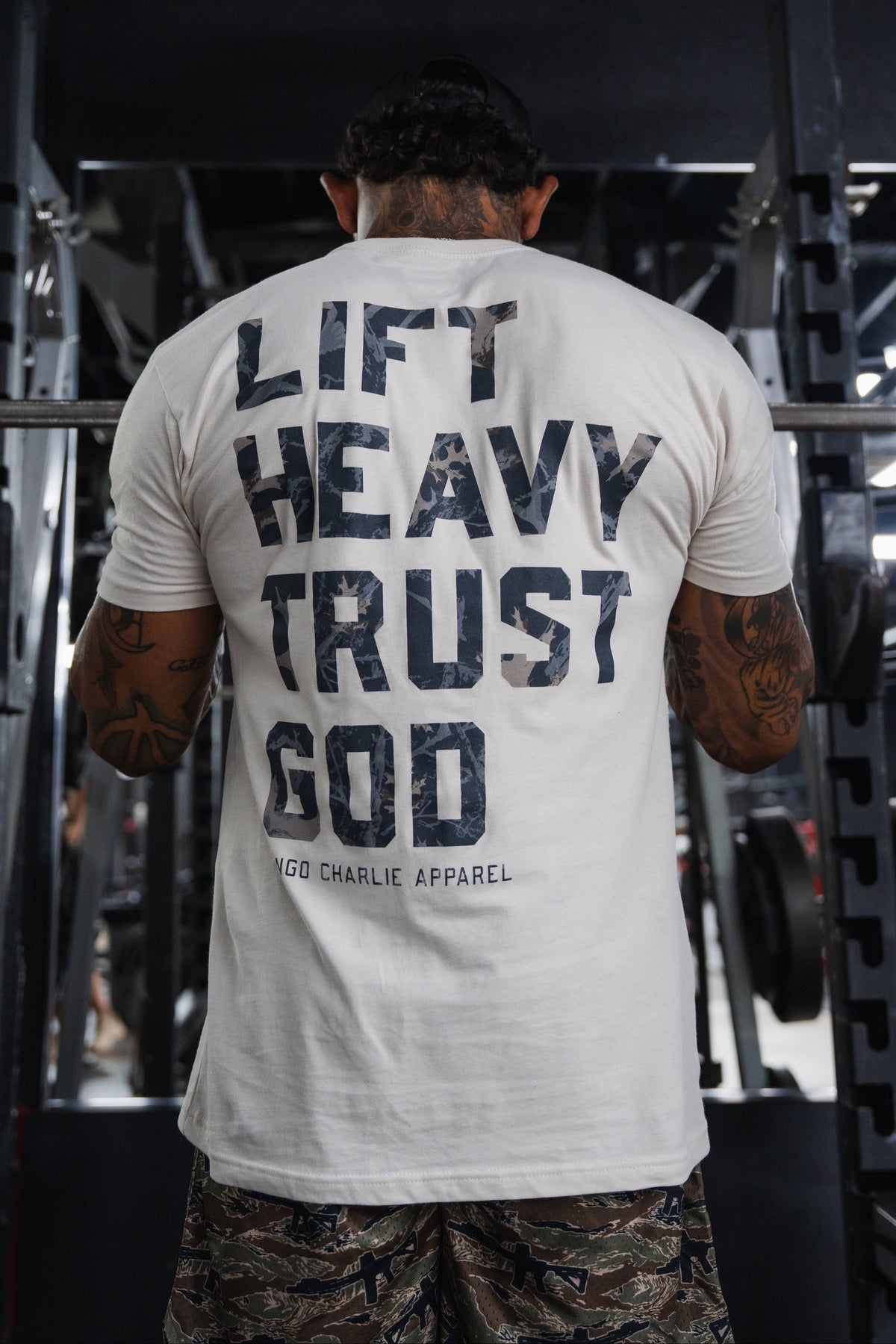 Lift Heavy. Trust God. - Tee