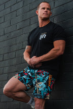 Men's Performance Training Shorts | 5.5"- Tactical Tropic