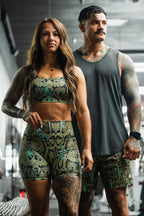 Straight Strap Sports Bra | Lethal Venom