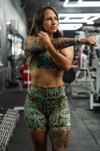 Straight Strap Sports Bra | Lethal Venom