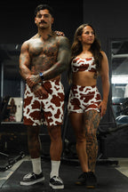 Men's Performance Training Shorts | 5.5"- Moo Moo Pew
