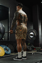 Men's Performance Training Shorts | 5.5"- Loaded Leopard