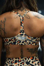 Y-Back Sports Bra | Loaded Leopard