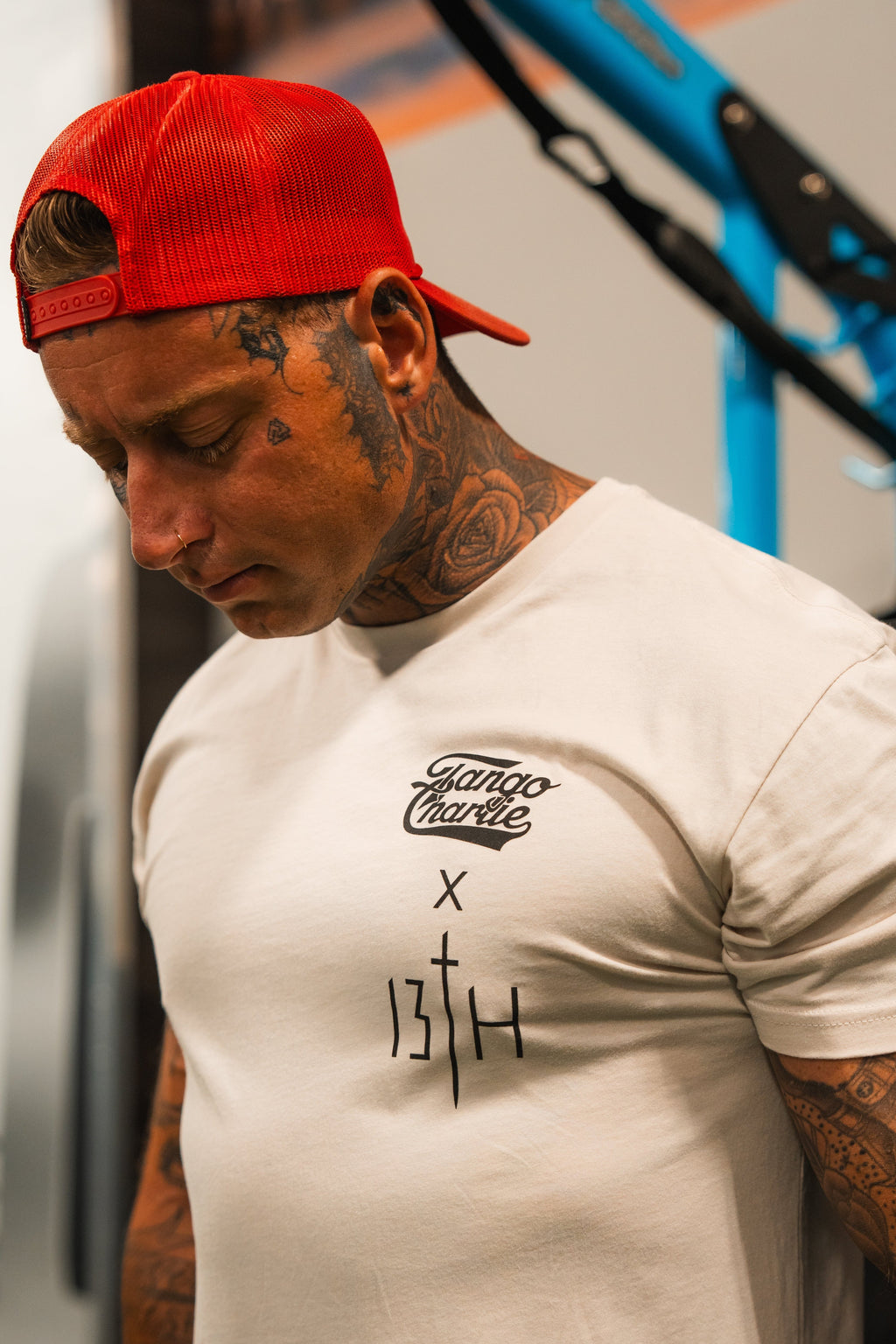 Lift Heavy. Pray Hard. - Tee