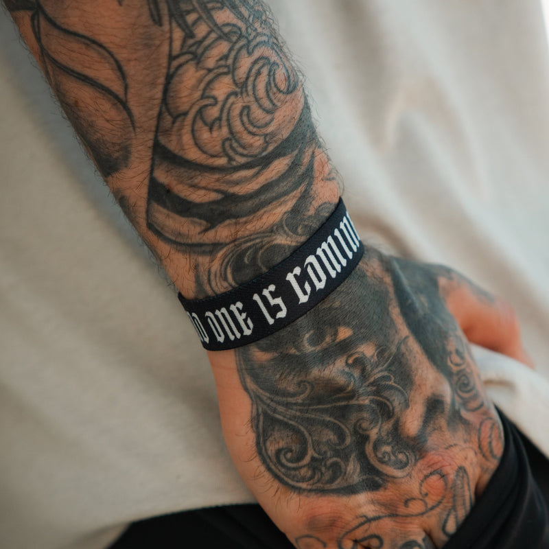 No One Is Coming To Save You - Wristband