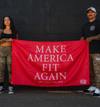 Make America Fit Again - Flag