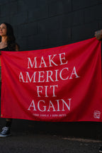 Make America Fit Again - Flag