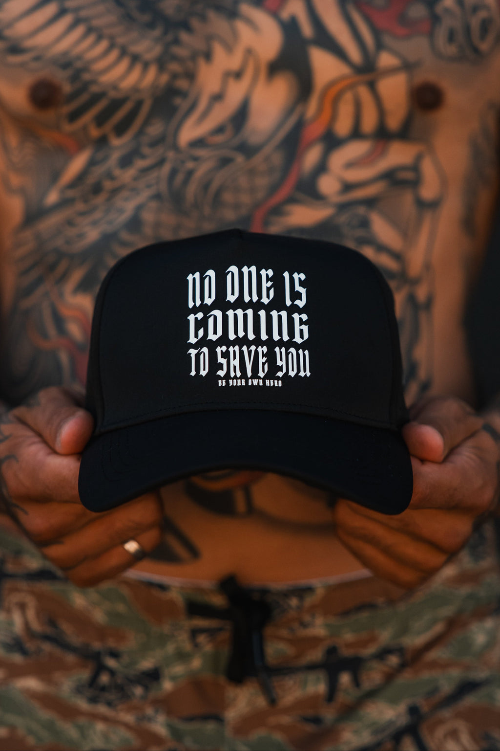 No One Is Coming To Save You Hydro - Snapback Hat