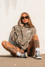 Lift Heavy. Pray Hard. - Premium Deadwood Camo Hoodie