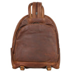 Concealed Carry RFID Daisy Leather Backpack by Lady Conceal