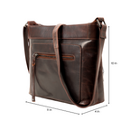 Concealed Carry Delaney Leather Crossbody by Lady Conceal