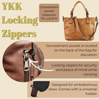 Concealed Carry Ella Satchel by Lady Conceal