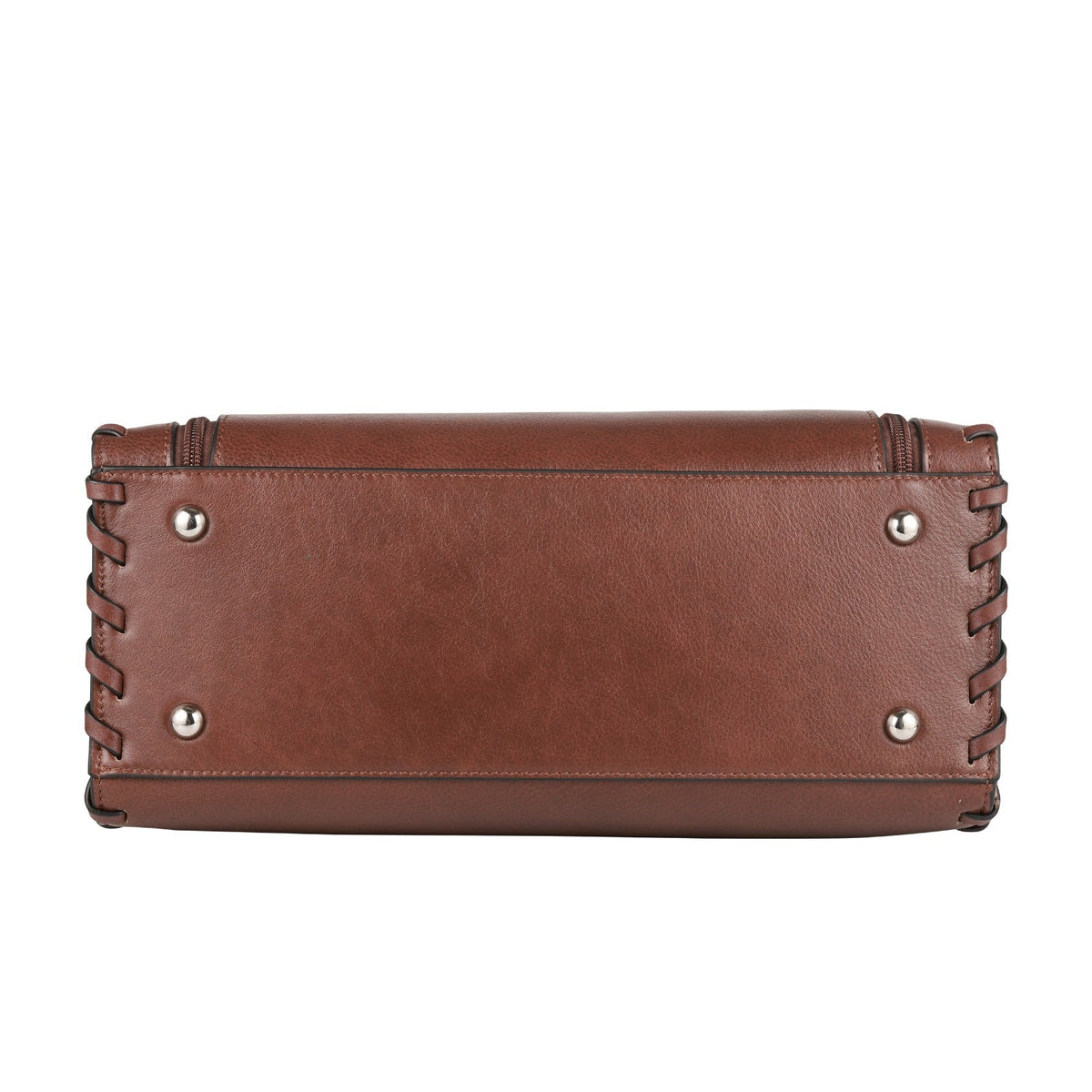Concealed Carry Emma Leather Satchel by Lady Conceal