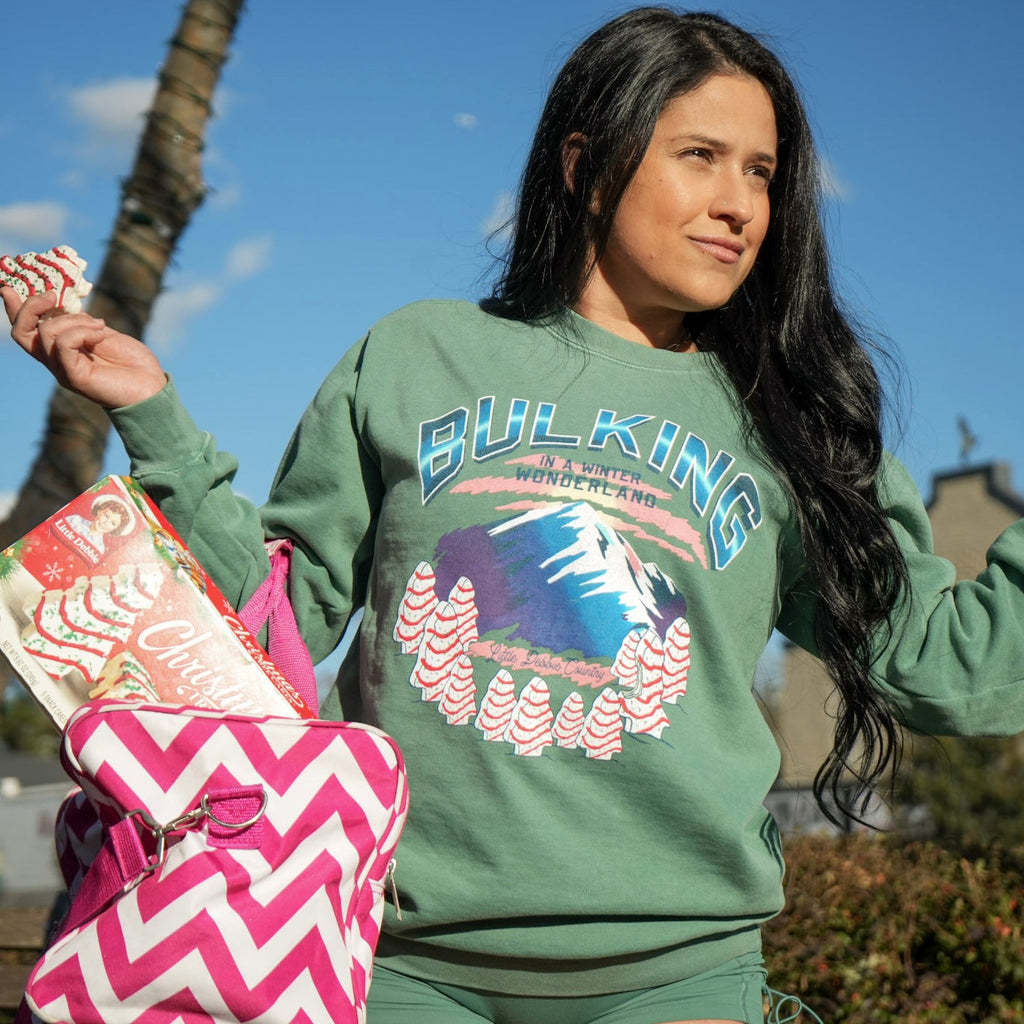 Bulking in a Winter Wonderland - Premium Crewneck