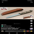 Handmade Damascus Fixed Blade Knife — Full Tang, Leather Sheath