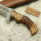 Custom Handmade HUNTING TRACKER Tactical Hunter Blade Survival