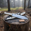 Handmade Sheffield Clip Point Bowie Knife – High Carbon Steel Blade
