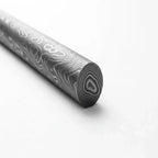 Ravenline Damascus Rod Handmade 10 Inch Round Bar for Ring Making