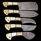 EST Custom Handmade Damascus Steel Beautiful 5Pcs. Kitch DK-0011